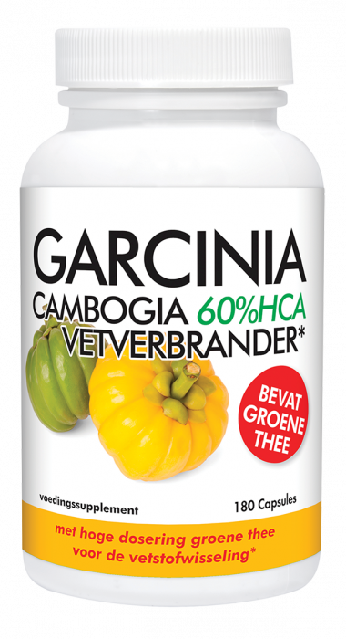 Garcinia Cambogia 60% HCA Vetverbrander 180 capsules
