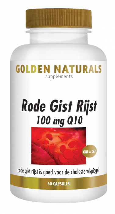 Rode Gist Rijst 100 mg Q10 60 veganistische capsules