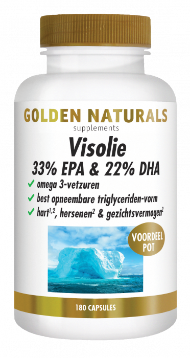 Visolie 33% EPA & 22% DHA 180 softgel capsules