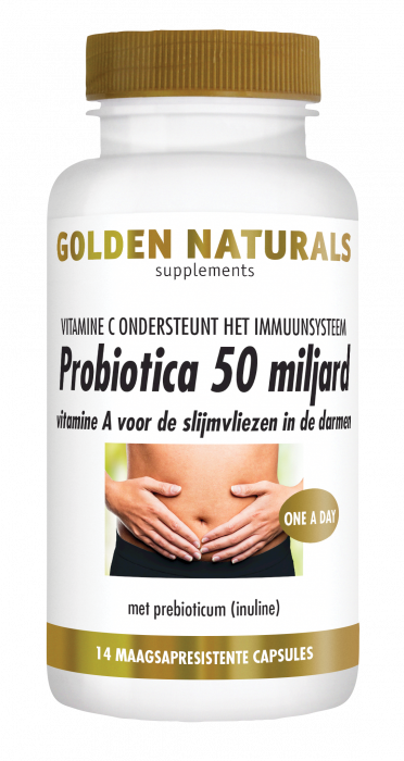Probiotica 50 miljard 14 veganistische maagsapresistente capsules