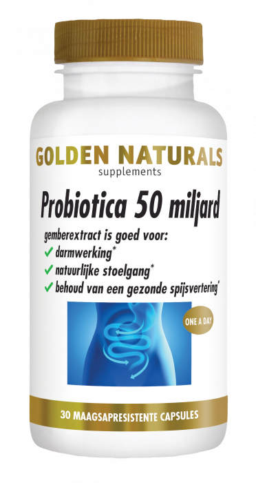 Probiotica 50 miljard 30 veganistische maagsapresistente capsules