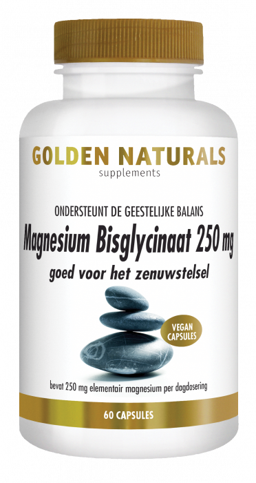 Magnesium Bisglycinaat 250 mg 60 veganistische capsules