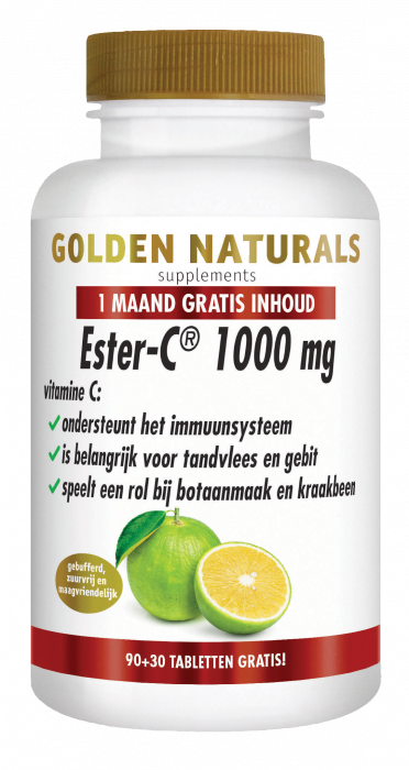Ester-C 1000 mg 90 + 30 gratis veganistische tabletten