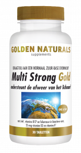 Multi Strong Gold 30 vegetarische tabletten