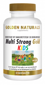 Multi Strong Gold KIDS 60 kauwtabletten