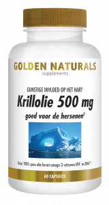 Krillolie 500 mg 60 softgel capsules