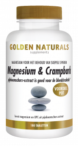 Magnesium & Crampbark 180 tabletten