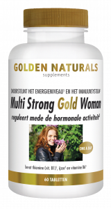 Multi Strong Gold Woman 60 vegetarische tabletten