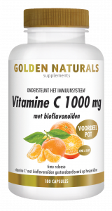 Vitamine C 1000 mg met bioflavonoïden 180 veganistische tabletten