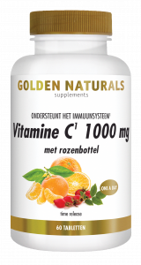 Vitamine C 1000 mg met rozenbottel 60 veganistische tabletten