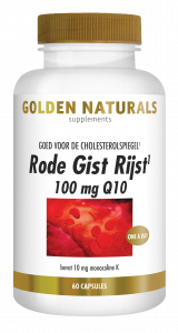Rode Gist Rijst 100 mg Q10 60 veganistische capsules
