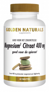 Magnesium Citraat 400 mg 60 veganistische tabletten