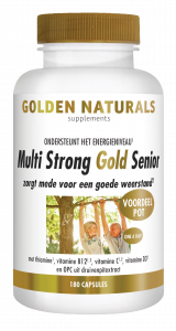 Multi Strong Gold Senior 180 vegetarische capsules