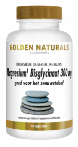 Magnesium Bisglycinaat 300 mg 90 veganistische tabletten
