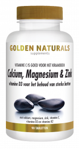 Calcium, Magnesium & Zink 90 vegetarische tabletten