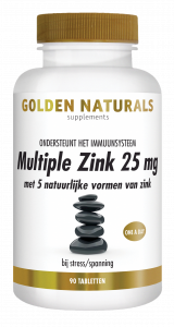 Multiple Zink 25 mg 90 veganistische tabletten
