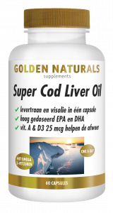 Super Cod Liver Oil 60 softgel capsules