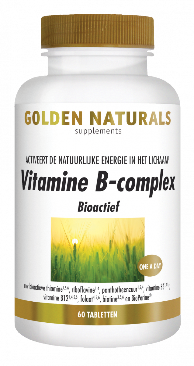 timer long gevoeligheid Vitamine B-complex kopen? - GoldenNaturals.nl