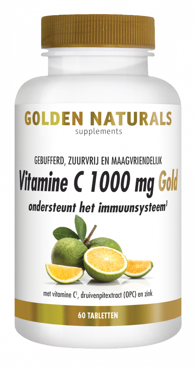 Regeneratief ongeduldig scannen Vitamine C 1000 mg Gold kopen? - GoldenNaturals.nl