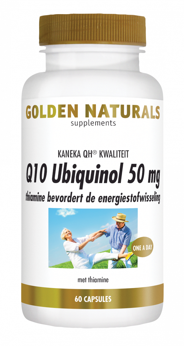 Q10 Ubiquinol 50 mg kopen? GoldenNaturals.nl