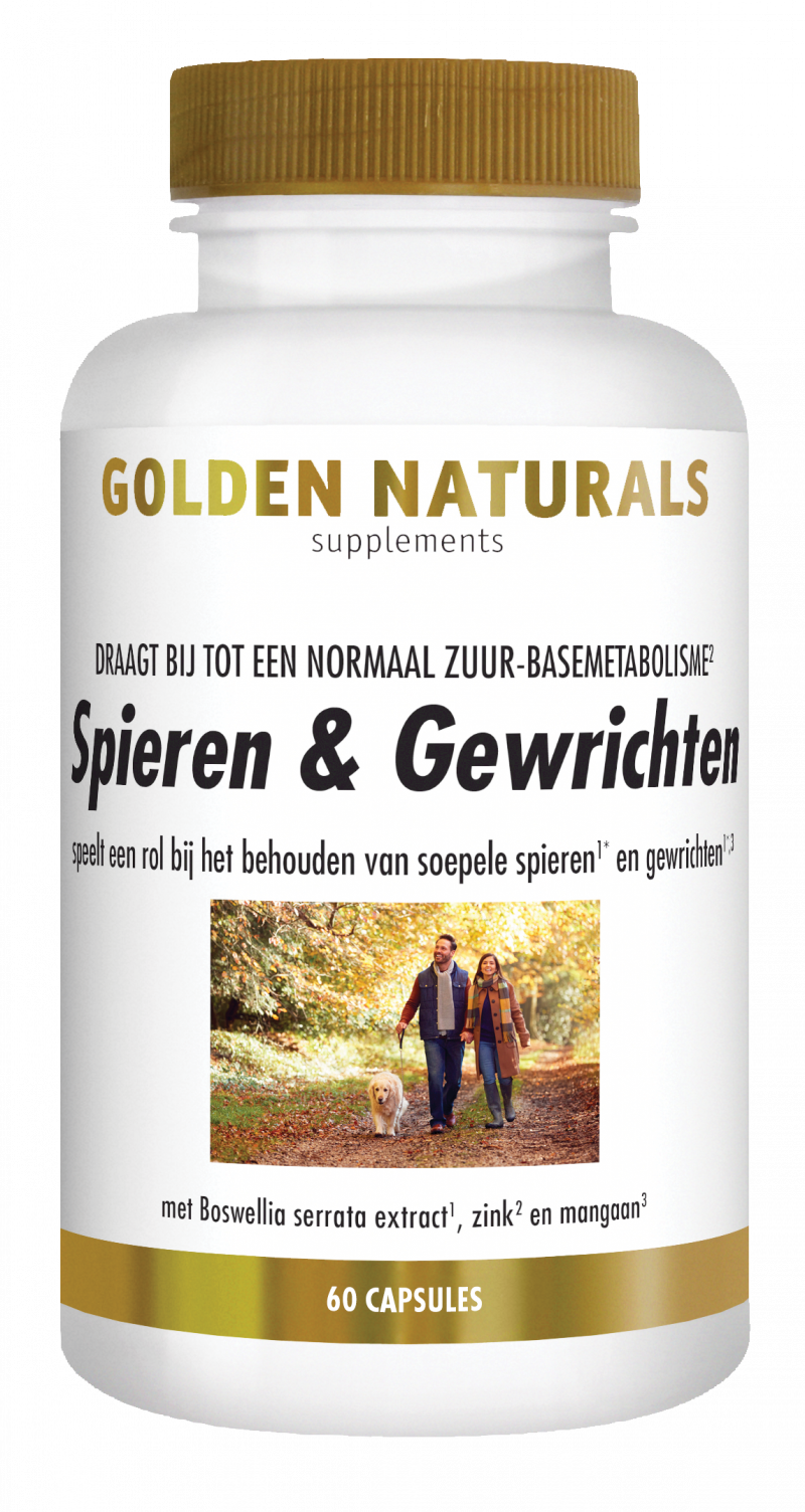 Roest pop Mis Golden Naturals Spieren & Gewrichten kopen? - GoldenNaturals.nl