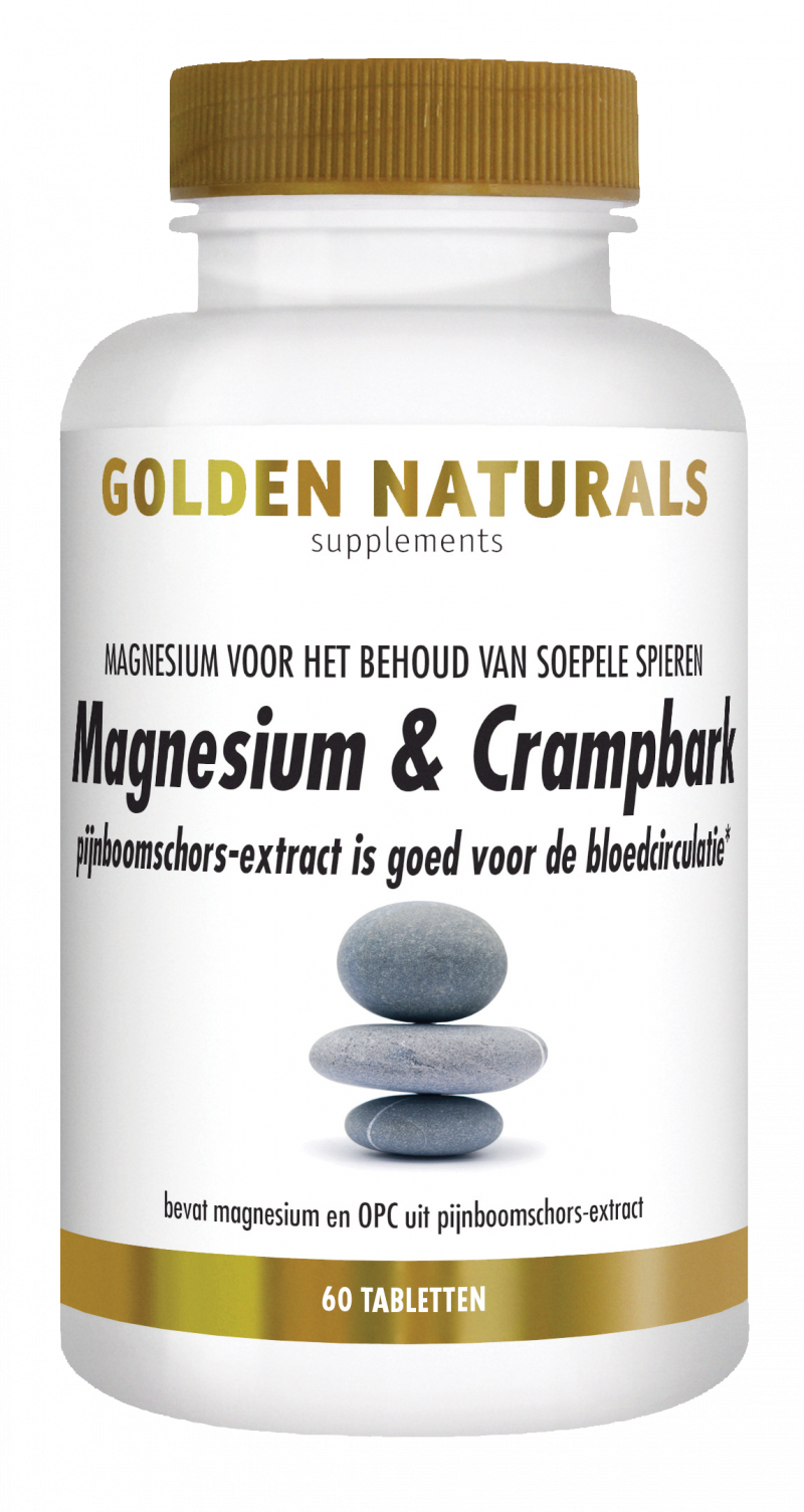 gedragen wandelen Scheiden Magnesium & Crampbark kopen? - GoldenNaturals.nl
