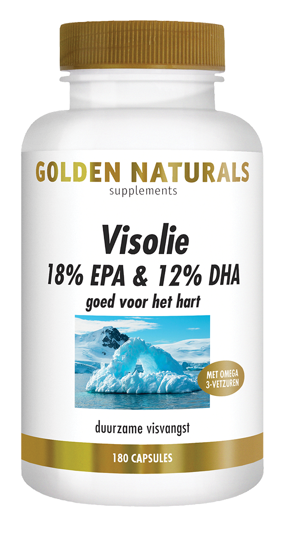 Mens Assimilatie Vermenigvuldiging Visolie 18% EPA & 12% DHA kopen? - GoldenNaturals.nl