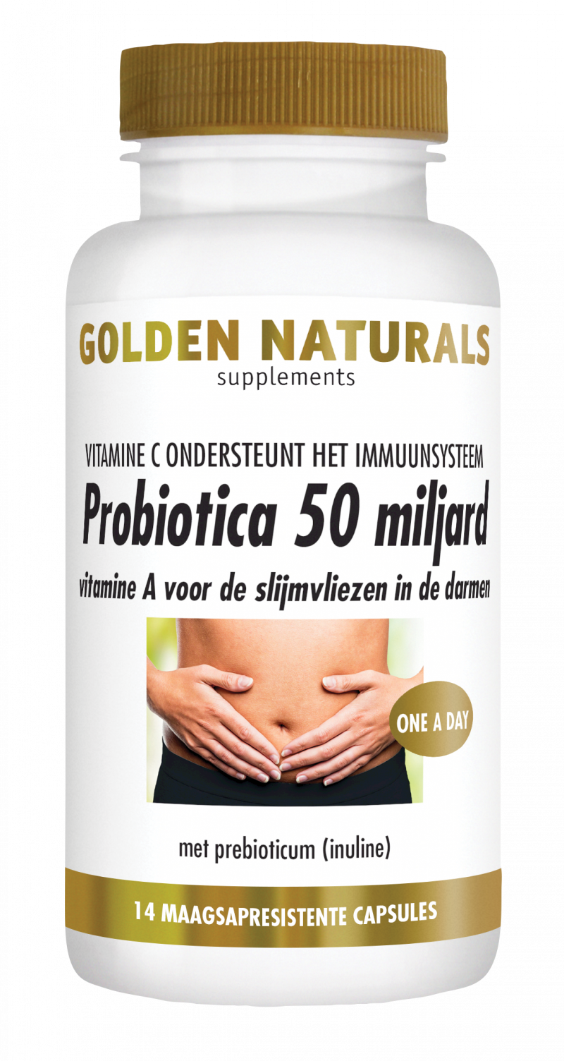 patroon ontvangen Lastig Golden Naturals Probiotica 50 miljard kopen? - GoldenNaturals.nl