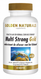 Multi Strong Gold 60 vegetarische tabletten