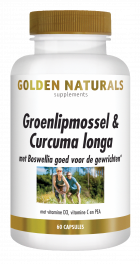 Groenlipmossel & Curcuma longa 60 capsules