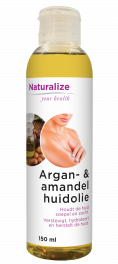 Argan- & amandelhuidolie 150 milliliter