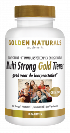 Multi Strong Gold Tiener 60 vegetarische tabletten