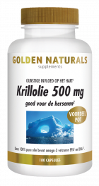 Krillolie 500 mg 180 softgel capsules