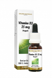 Vitamine D3 25 mcg druppels 20 milliliter