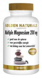 Multiple Magnesium 200 mg 180 veganistische tabletten