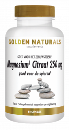 Magnesium Citraat 250 mg 60 veganistische capsules