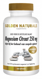 Magnesium Citraat 250 mg 180 veganistische capsules