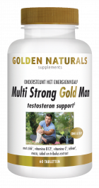 Multi Strong Gold Man 60 vegetarische tabletten