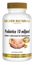 Probiotica 10 miljard 180 veganistische maagsapresistente capsules