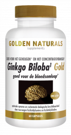 Ginkgo Biloba Gold 60 veganistische capsules