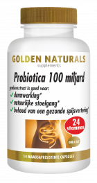 Probiotica 100 miljard 14 veganistische maagsapresistente capsules