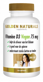 Vitamine D3 Vegan 75 mcg 120 veganistische softgel capsules