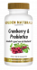 Golden Naturals Cranberry & Probiotica 30  caps GN-461-04