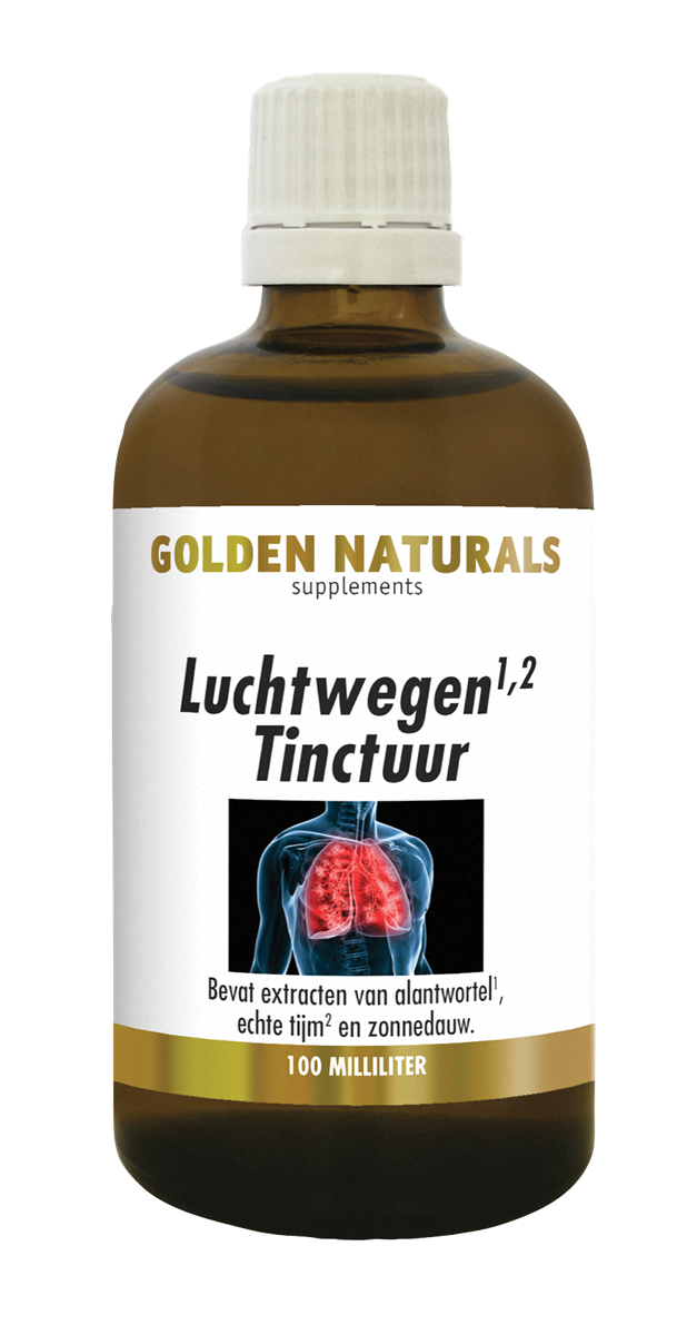 Golden Naturals Luchtwegen Tinctuur (100 milliliter)