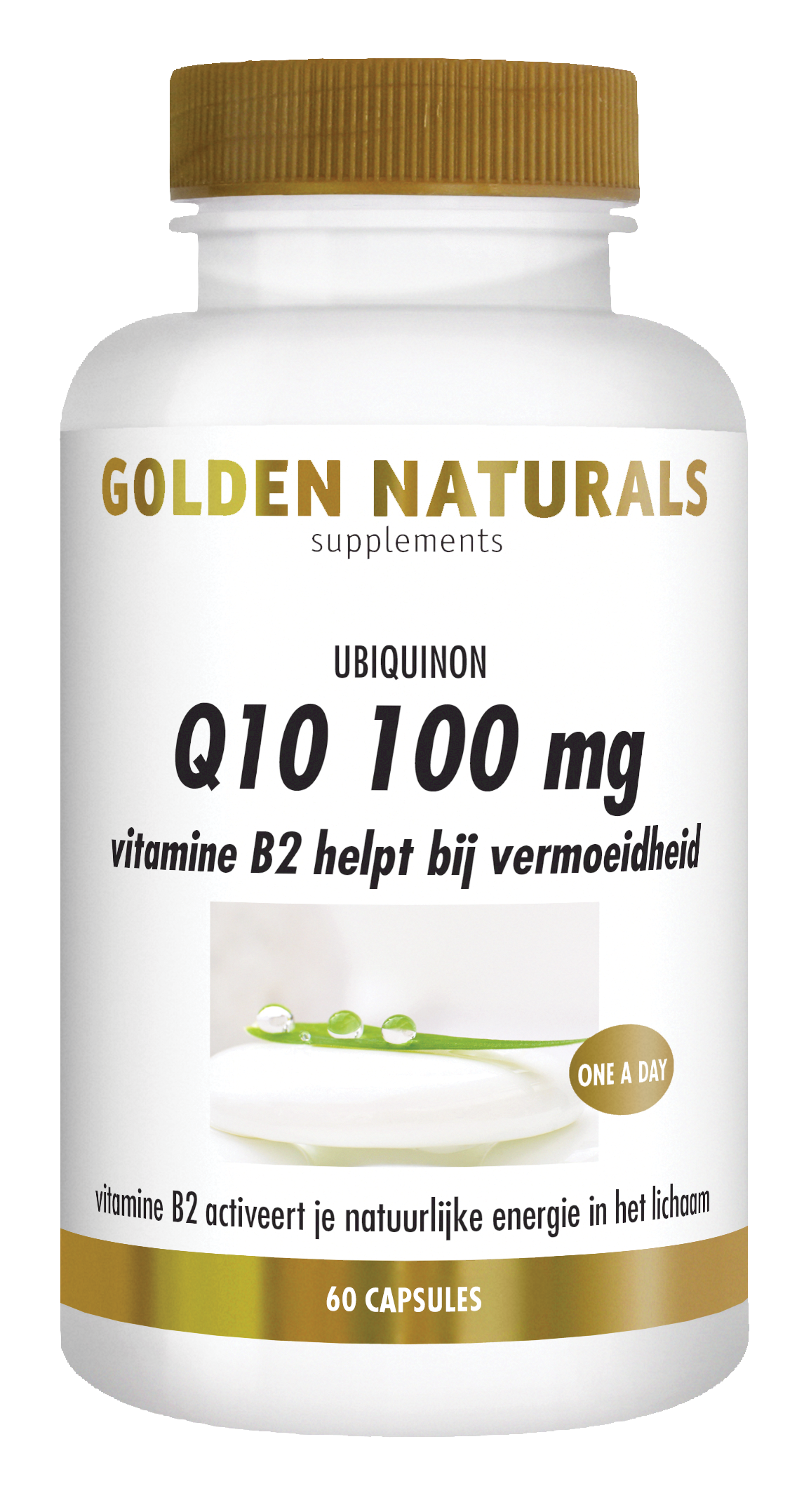 Golden Naturals Q10 100 mg (60 veganistische capsules)