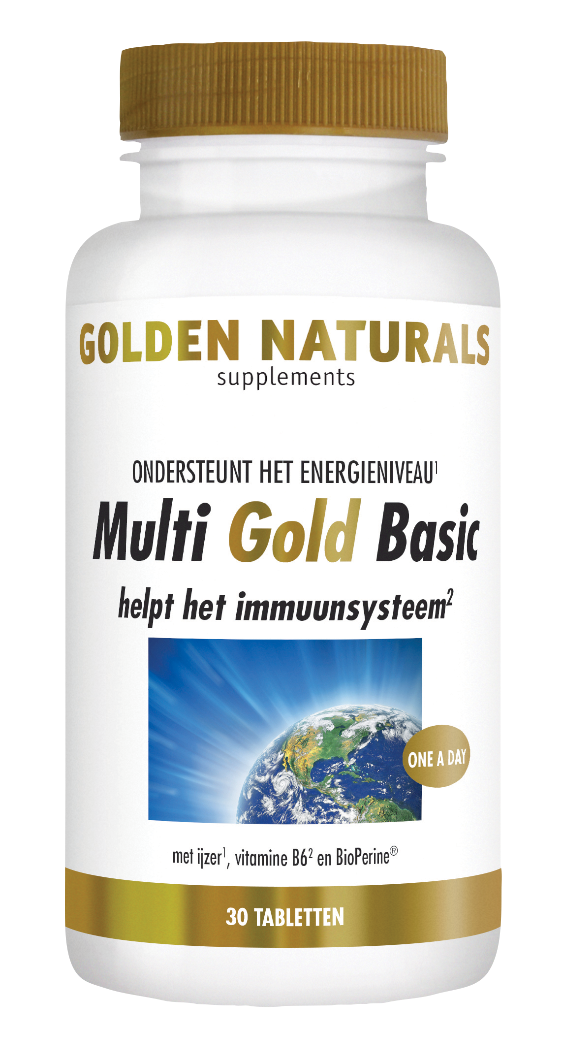 Golden Naturals Multi Gold Basic (30 vegetarische tabletten)