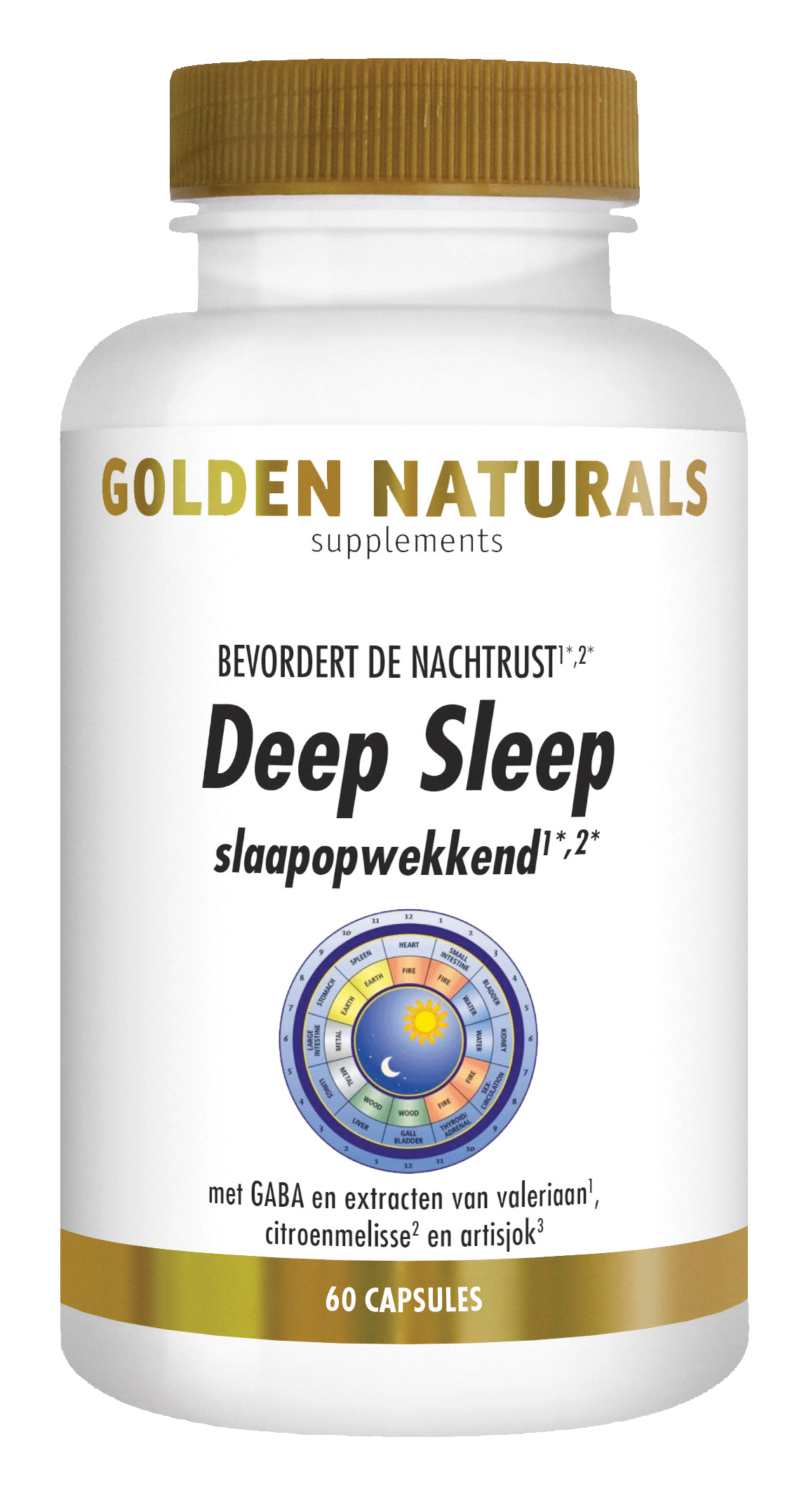 Golden Naturals Deep Sleep (60 veganistische capsules)