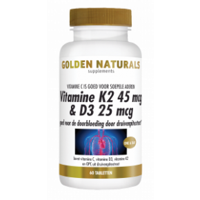 Vitamine K2 45 mcg & D3 25 mcg